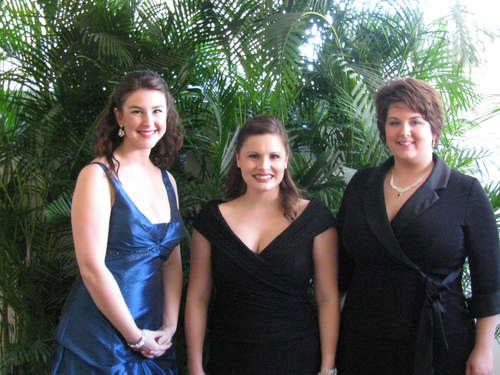 2010 EB SOTY Finalists, from Left to Right: Jourdain Laine Burger, Allison Whetsel Ward, Blair Doerge